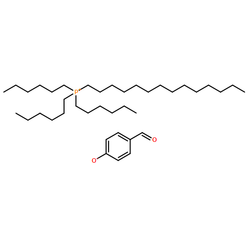 Phosphonium, trihexyltetradecyl-, salt with 4-hydroxybenzaldehyde (1:1)