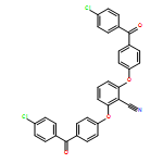 Benzonitrile, 2,6-bis[4-(4-chlorobenzoyl)phenoxy]-