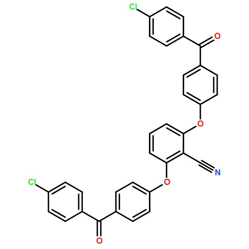 Benzonitrile, 2,6-bis[4-(4-chlorobenzoyl)phenoxy]-