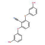 Benzonitrile, 2,6-bis(3-hydroxyphenoxy)-