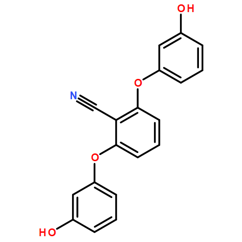 Benzonitrile, 2,6-bis(3-hydroxyphenoxy)-