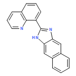 1H-Naphth[2,3-d]imidazole, 2-(8-quinolinyl)-