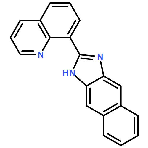 1H-Naphth[2,3-d]imidazole, 2-(8-quinolinyl)-