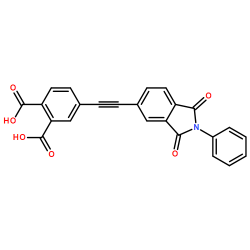 1,2-Benzenedicarboxylic acid, 4-[2-(2,3-dihydro-1,3-dioxo-2-phenyl-1H-isoindol-5-yl)ethynyl]-