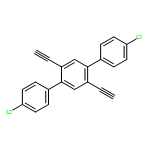 1,1':4',1''-Terphenyl, 4,4''-dichloro-2',5'-diethynyl-