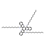 Dibenzo[b,j]quino[2,3-f][1,7]phenanthroline-6,12,18-triamine, N6,N12,N18-tridodecyl-