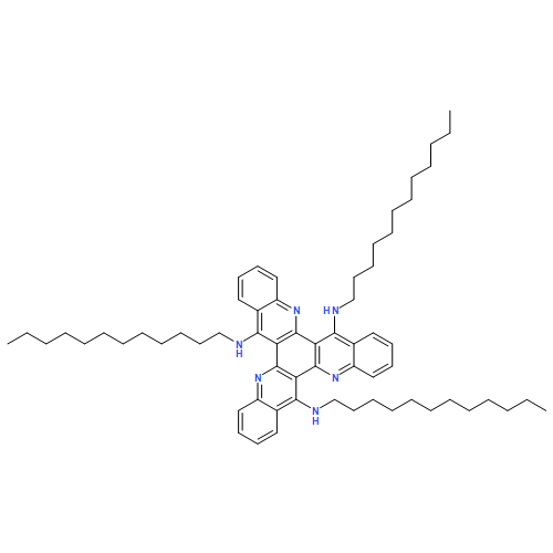 Dibenzo[b,j]quino[2,3-f][1,7]phenanthroline-6,12,18-triamine, N6,N12,N18-tridodecyl-