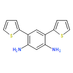 1,3-Benzenediamine, 4,6-di-2-thienyl-