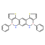 Thieno[3,2-c]thieno[3',2':3,4][1,2]azaborino[5,6-g][1,2]benzazaborine, 4,5,7,8-tetrahydro-4,8-diphenyl-