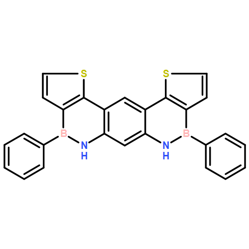 Thieno[3,2-c]thieno[3',2':3,4][1,2]azaborino[5,6-g][1,2]benzazaborine, 4,5,7,8-tetrahydro-4,8-diphenyl-