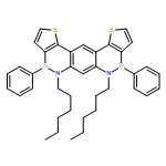 Thieno[3,2-c]thieno[3',2':3,4][1,2]azaborino[5,6-g][1,2]benzazaborine, 5,7-dihexyl-4,5,7,8-tetrahydro-4,8-diphenyl-