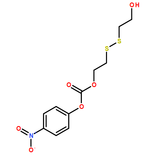 Carbonic acid, 2-[(2-hydroxyethyl)dithio]ethyl 4-nitrophenyl ester