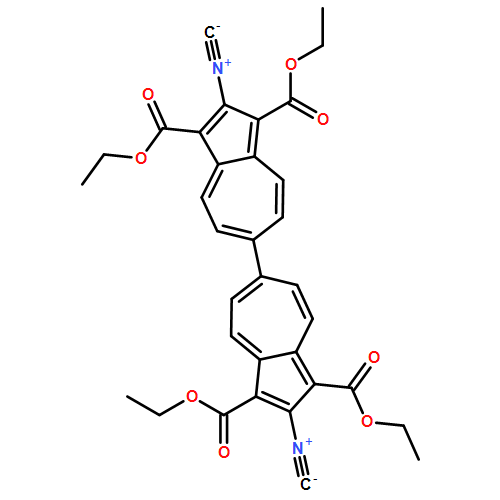 [6,6'-Biazulene]-1,1',3,3'-tetracarboxylic acid, 2,2'-diisocyano-, 1,1',3,3'-tetraethyl ester