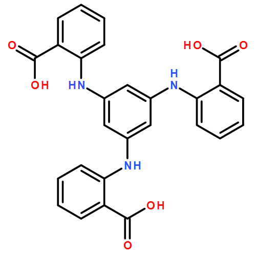 Benzoic acid, 2,2',2''-(1,3,5-benzenetriyltriimino)tris- (9CI)