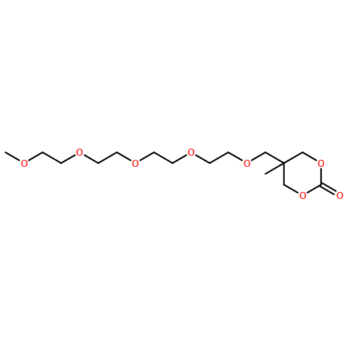 1,3-Dioxan-2-one, 5-methyl-5-(2,5,8,11,14-pentaoxapentadec-1-yl)-