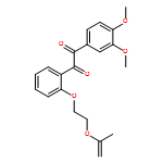 1,2-Ethanedione, 1-(3,4-dimethoxyphenyl)-2-[2-[2-[(1-methylethenyl)oxy]ethoxy]phenyl]-