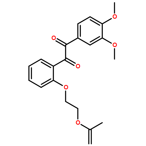 1,2-Ethanedione, 1-(3,4-dimethoxyphenyl)-2-[2-[2-[(1-methylethenyl)oxy]ethoxy]phenyl]-