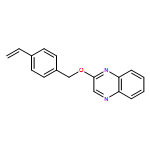 Quinoxaline, 2-[(4-ethenylphenyl)methoxy]-