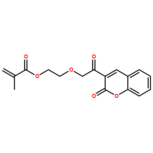 2-Propenoic acid, 2-methyl-, 2-[2-oxo-2-(2-oxo-2H-1-benzopyran-3-yl)ethoxy]ethyl ester