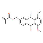 2-Propenoic acid, 2-methyl-, (9,10-dihydro-5,8-dimethoxy-9,10-dioxo-2-anthracenyl)methyl ester