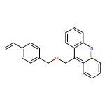 Acridine, 9-[[(4-ethenylphenyl)methoxy]methyl]-