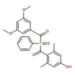 Phenol, 4-[[(3,5-dimethoxybenzoyl)phenylphosphinyl]carbonyl]-3,5-dimethyl-