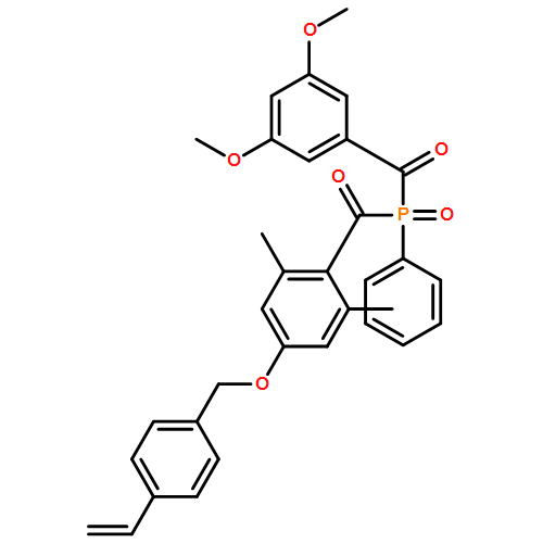 Phosphine oxide, (3,5-dimethoxybenzoyl)[4-[(4-ethenylphenyl)methoxy]-2,6-dimethylbenzoyl]phenyl-