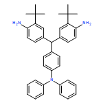 Benzenamine, 4-[bis[4-amino-3-(1,1-dimethylethyl)phenyl]methyl]-N,N-diphenyl-