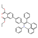 [1,1'-Biphenyl]-3,4-dicarboxylic acid, 4'-[1-(diphenylamino)-2,2-diphenylethenyl]-, 3,4-diethyl ester