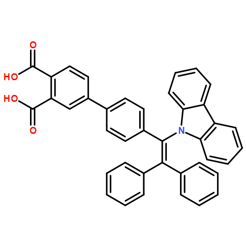 [1,1'-Biphenyl]-3,4-dicarboxylic acid, 4'-[1-(9H-carbazol-9-yl)-2,2-diphenylethenyl]-