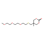 1,3-Dioxan-2-one, 5-methyl-5-(5,8,11-trioxa-2-thiadodec-1-yl)-