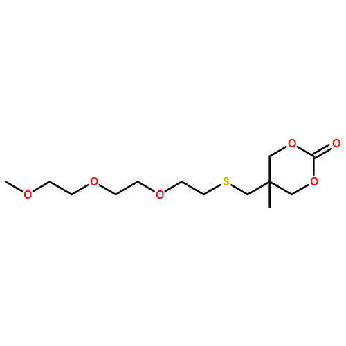 1,3-Dioxan-2-one, 5-methyl-5-(5,8,11-trioxa-2-thiadodec-1-yl)-