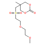 1,3-Dioxan-2-one, 5-[[[2-(2-methoxyethoxy)ethyl]sulfonyl]methyl]-5-methyl-