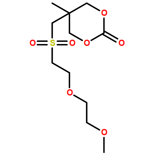 1,3-Dioxan-2-one, 5-[[[2-(2-methoxyethoxy)ethyl]sulfonyl]methyl]-5-methyl-