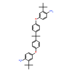 Benzenamine, 4,4'-[(1-methylethylidene)bis(4,1-phenyleneoxy)]bis[2-(1,1-dimethylethyl)-