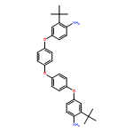 Benzenamine, 4,4'-[oxybis(4,1-phenyleneoxy)]bis[2-(1,1-dimethylethyl)-