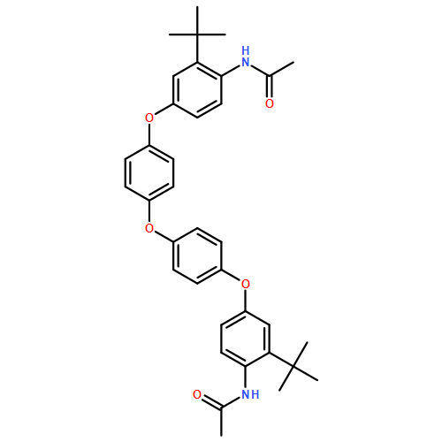 Acetamide, N,N'-[oxybis[4,1-phenyleneoxy[2-(1,1-dimethylethyl)-4,1-phenylene]]]bis-