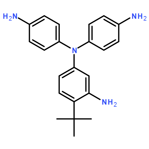 1,3-Benzenediamine, N1,N1-bis(4-aminophenyl)-4-(1,1-dimethylethyl)-