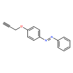 Diazene, 1-phenyl-2-[4-(2-propyn-1-yloxy)phenyl]-