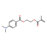 Benzoic acid, 4-(dimethylamino)-, 2-[(2-methyl-1-oxo-2-propen-1-yl)oxy]ethyl ester