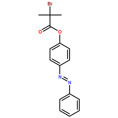 Propanoic acid, 2-bromo-2-methyl-, 4-(2-phenyldiazenyl)phenyl ester