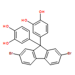 1,2-Benzenediol, 4,4'-(2,7-dibromo-9H-fluoren-9-ylidene)bis-