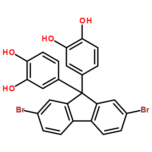 1,2-Benzenediol, 4,4'-(2,7-dibromo-9H-fluoren-9-ylidene)bis-