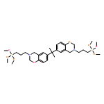 2H-1,3-Benzoxazine, 6,6'-(1-methylethylidene)bis[3,4-dihydro-3-[3-(trimethoxysilyl)propyl]-