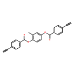 Benzoic acid, 4-?ethynyl-?, 2-?methyl-?1,?4-?phenylene ester (9CI) 