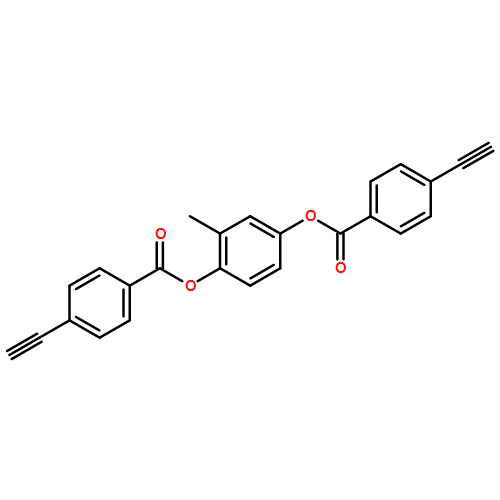 Benzoic acid, 4-?ethynyl-?, 2-?methyl-?1,?4-?phenylene ester (9CI) 