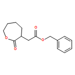 3-Oxepaneacetic acid, 2-oxo-, phenylmethyl ester