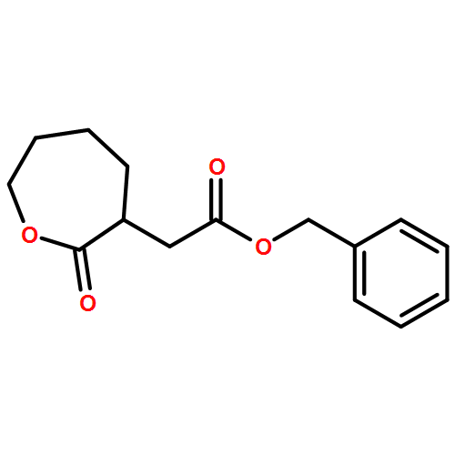 3-Oxepaneacetic acid, 2-oxo-, phenylmethyl ester