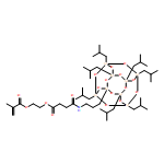 Butanoic acid, 4-?[[3-?[3,?5,?7,?9,?11,?13,?15-?heptakis(2-?methylpropyl)?pentacyclo[9.5.1.13,?9.15,?15.17,?13]?octasiloxan-?1-?yl]?propyl]?amino]?-?4-?oxo-?, 2-?[(2-?methyl-?1-?oxo-?2-?propen-?1-?yl)?oxy]?ethyl ester 