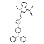 Propanedinitrile, 2-[2-[2-[5-[4-(diphenylamino)phenyl]-2-thienyl]ethenyl]-1-ethyl-4(1H)-quinolinylidene]-